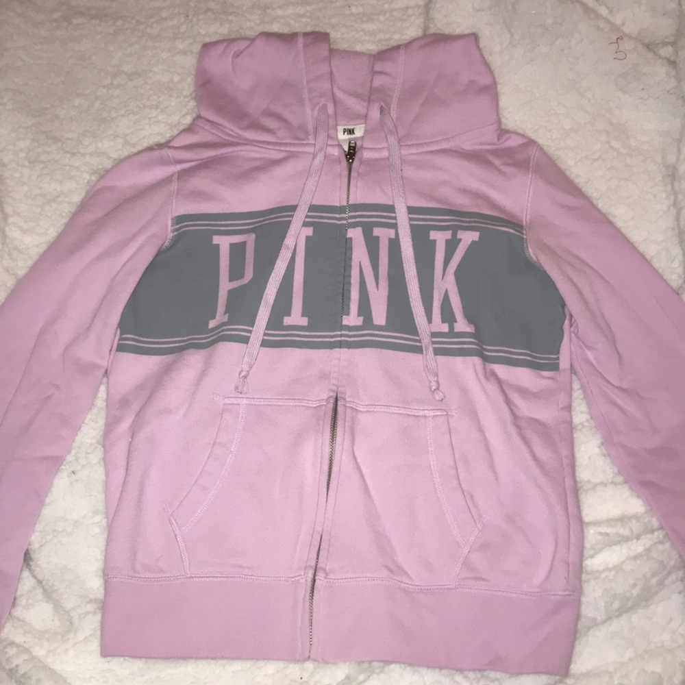 PINK zip up jacket